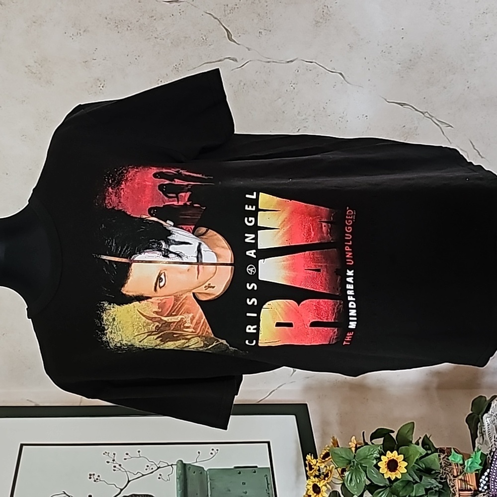 Chiss Angel "Raw 2019" Tour T-Shirt Mindfreak Unplugged Men's Size XL